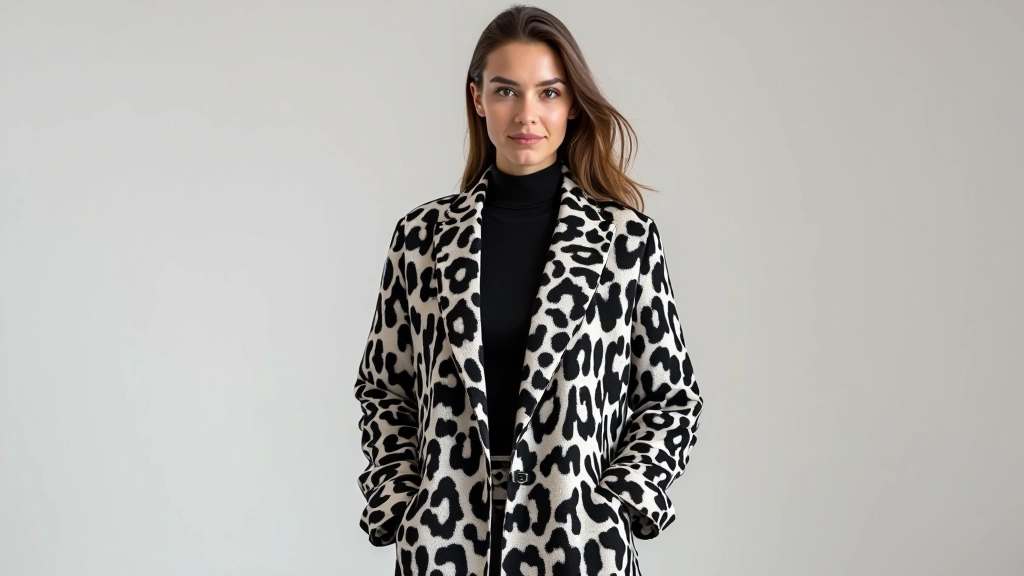 Yüksek kontrast desen kombinasyonları, siyah beyaz ve canlı renk karışımları