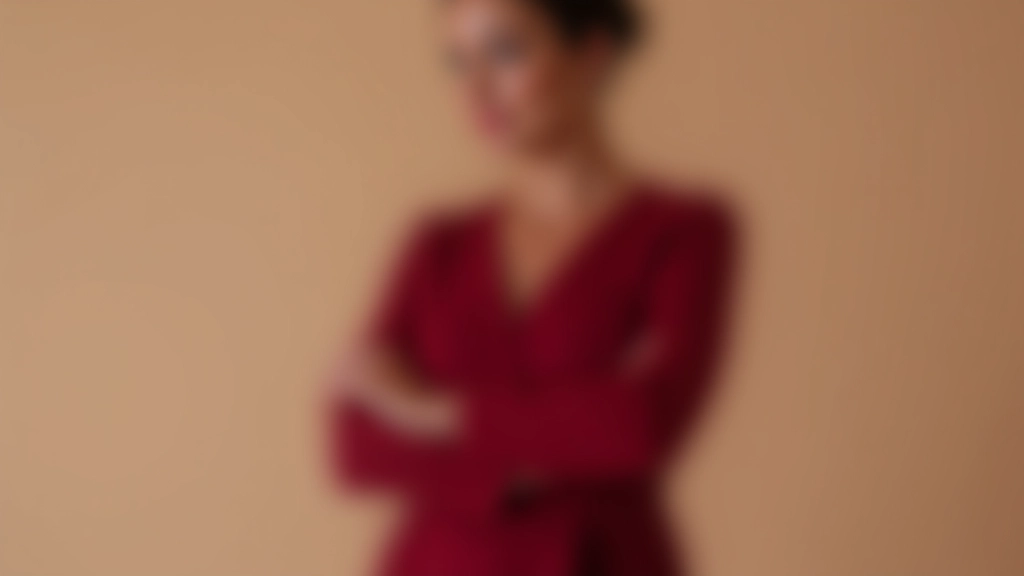 Kum saati tipi vücut için fitted wrap elbise ve beli vurgulayan kesimlerin örneği